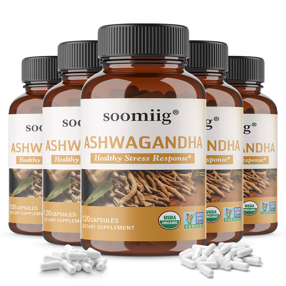 Ashwagandha Extract Root - Organic Ashwagandha Root Extract Capsules for