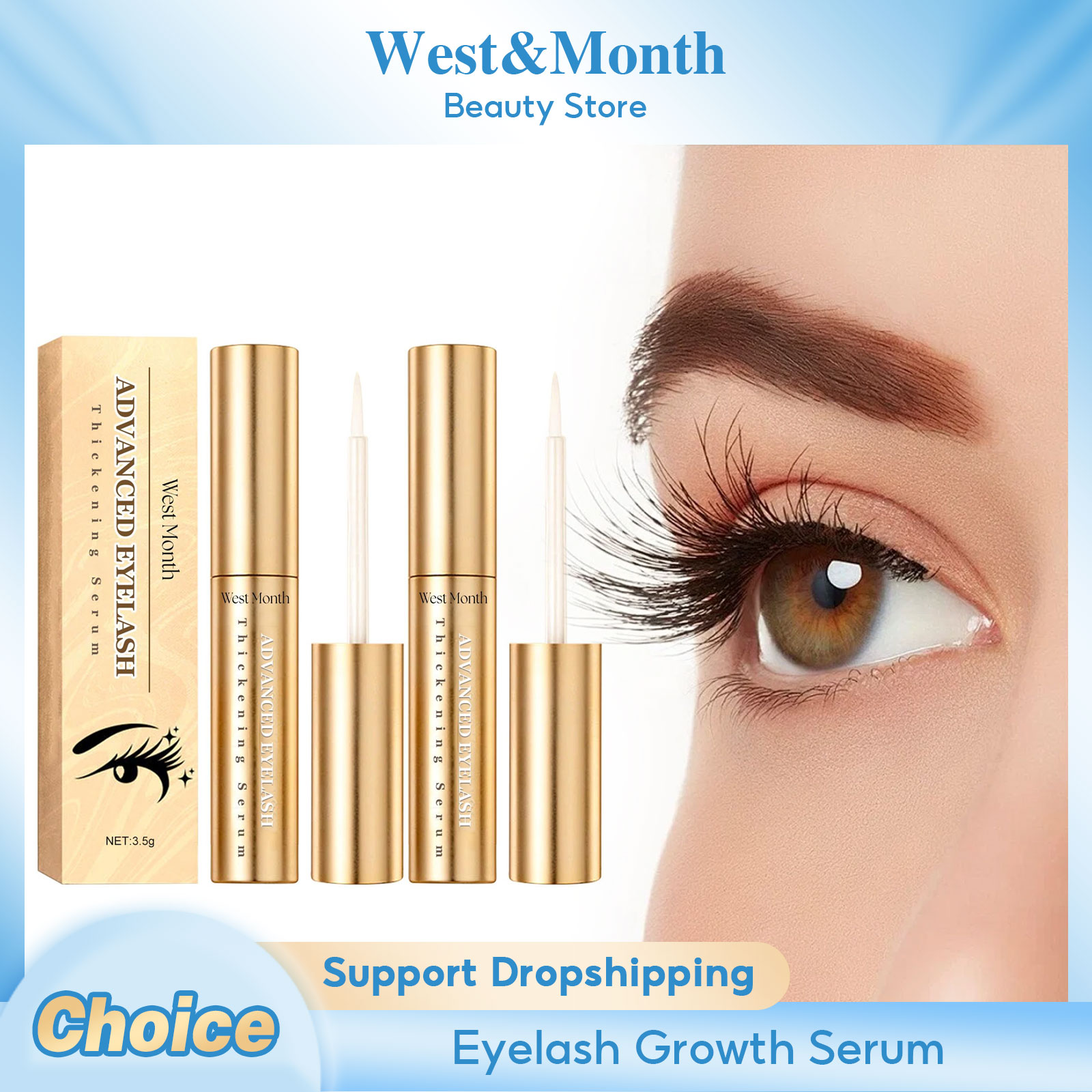 Lifted Nutrition & Fitness Reviews - Eyelash Growth Serum Lash Lift Lengthening