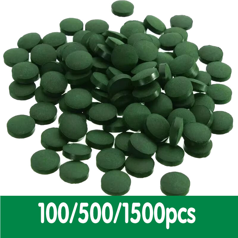 100/1500pc High Purity Spiruli - đánh giá và giá Spirulina Tablet Organic