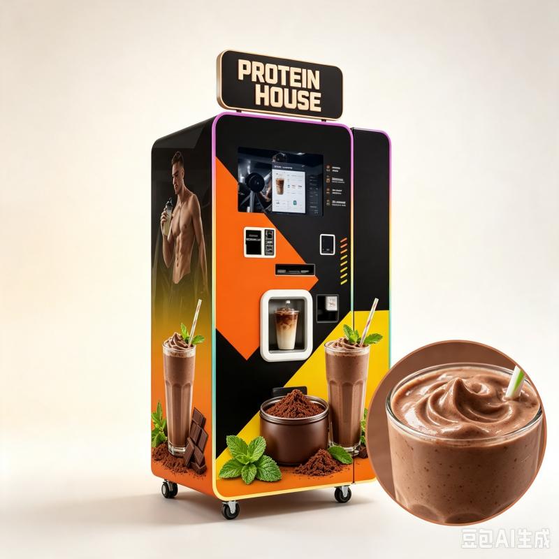 Protein Shake Vending Machine  - đánh giá và giá Nutrition Fitness Equipment