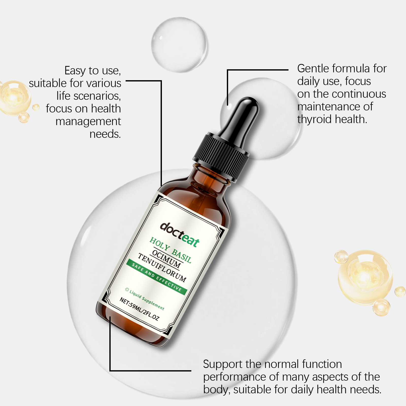 Thyroid Health Liquid Oral Dro - đánh giá và giá Iodine Drops Supplement
