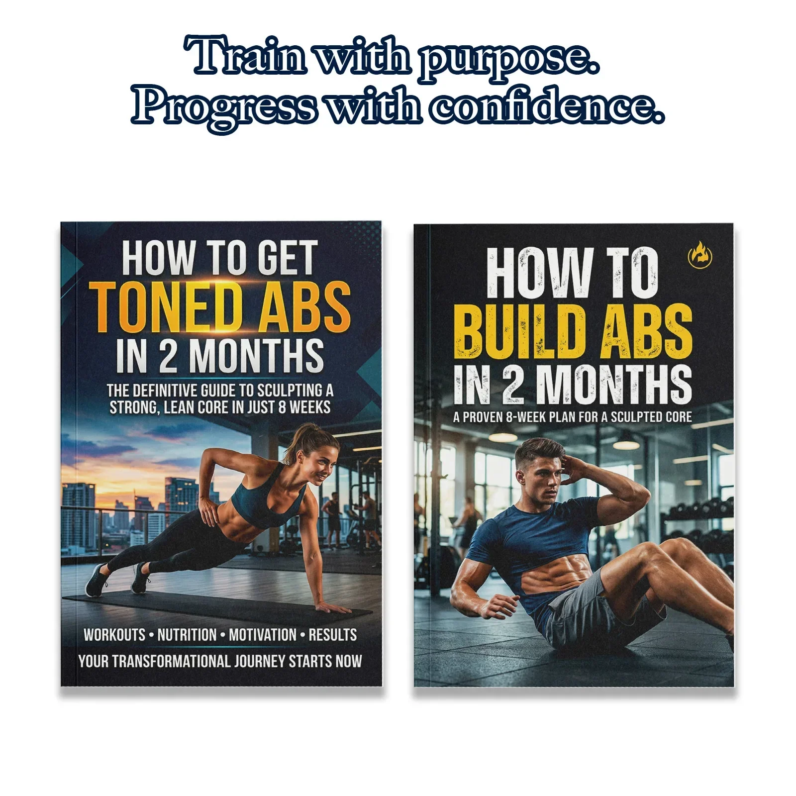 2-Book Abs Training Guide Set  - đánh giá và giá Nutrition And Fitness Books