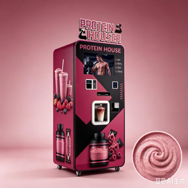 Protein Shake Vending Machine  - đánh giá và giá Nutrition Fitness Equipment