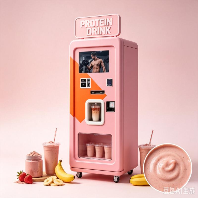 Protein Shake Vending Machine  - đánh giá và giá Nutrition Fitness Equipment