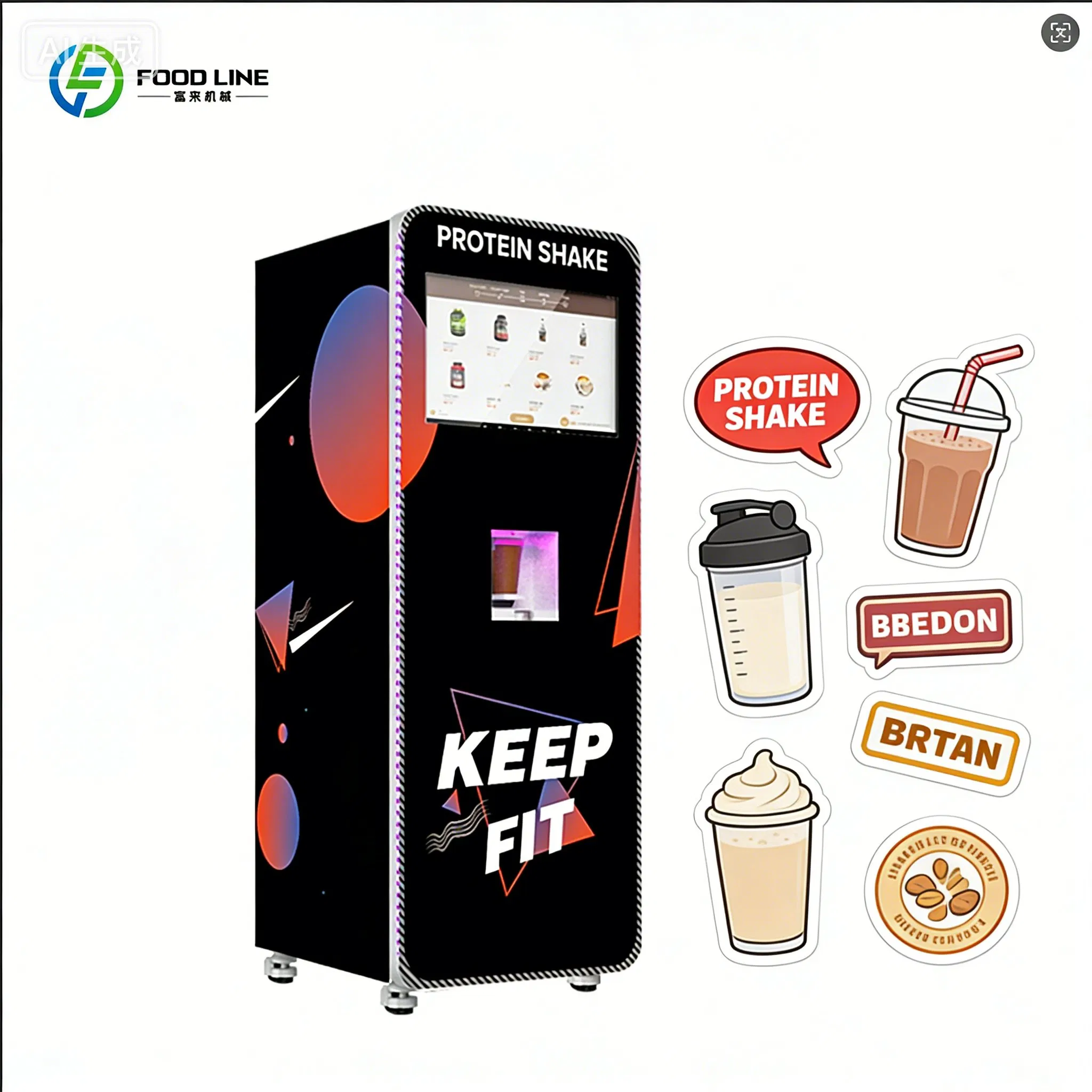 Nutritional Vending Machine Fu - đánh giá và giá Nutrition Fitness Equipment