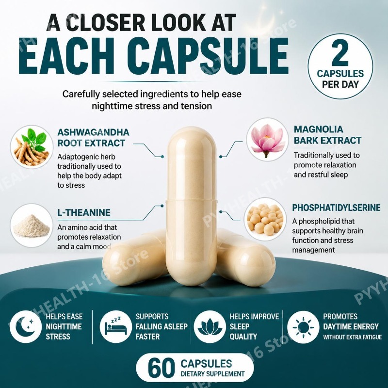 Docteat Sleep Support Capsules - đánh giá và giá Ashwagandha Extract Root