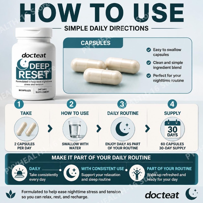 Docteat Sleep Support Capsules - đánh giá và giá Ashwagandha Extract Root