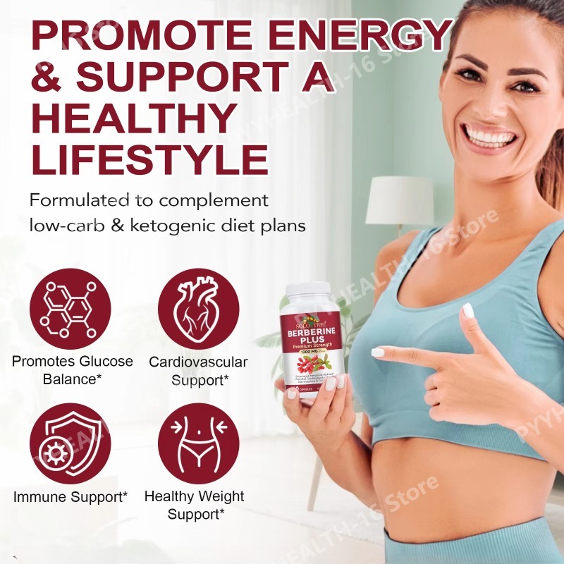 Berberine Capsules 1200mg Per  - đánh giá và giá Berberine Hcl Capsule